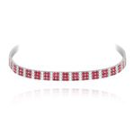 Daily Dazzle Diamond Choker Necklace with Ruby