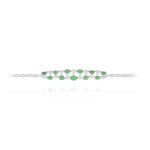Daily Dazzle Diamond Bracelet with Emerald