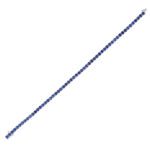 Classic Gold Bracelet With Sapphire