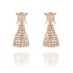 Chess Diamond Earrings