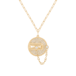 Love Lock Diamond Necklace
