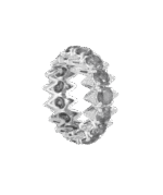 Classic Diamond Ring with Fancy Black Diamond - Image 3