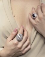 Classic Diamond Ring with Marquise - Image 2