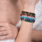 Daily Dazzle Diamond Bracelet with Precious Beads - Image 2