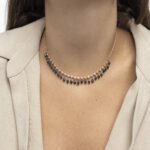 Classic Diamond Necklace with Fancy Drops - Image 2