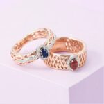 classic Diamond Ring with Ruby - Image 3