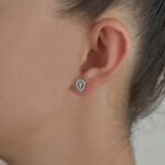 Classic Diamond Earrings - Image 3