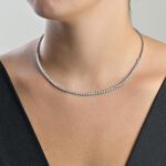 Tennis Diamond  Necklace - Image 2