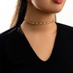 Daily Dazzle  Diamond Choker with Enamel - Image 2