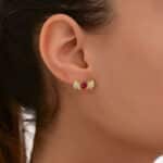 Mon Amour Ruban Diamond Earrings - Image 2