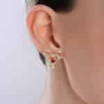 Mon Amour Ruban Diamond Earrings - Image 2
