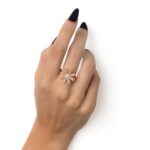 Daily Dazzle Flower Diamond  Ring - Image 2