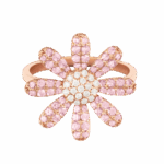 Daily Dazzle Flower Diamond  Ring
